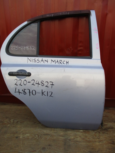 Used Nissan March WEATHER SHILED REAR RIGHT